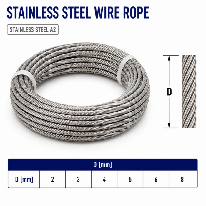 EN 12385 - Cable de Acero Inoxidable